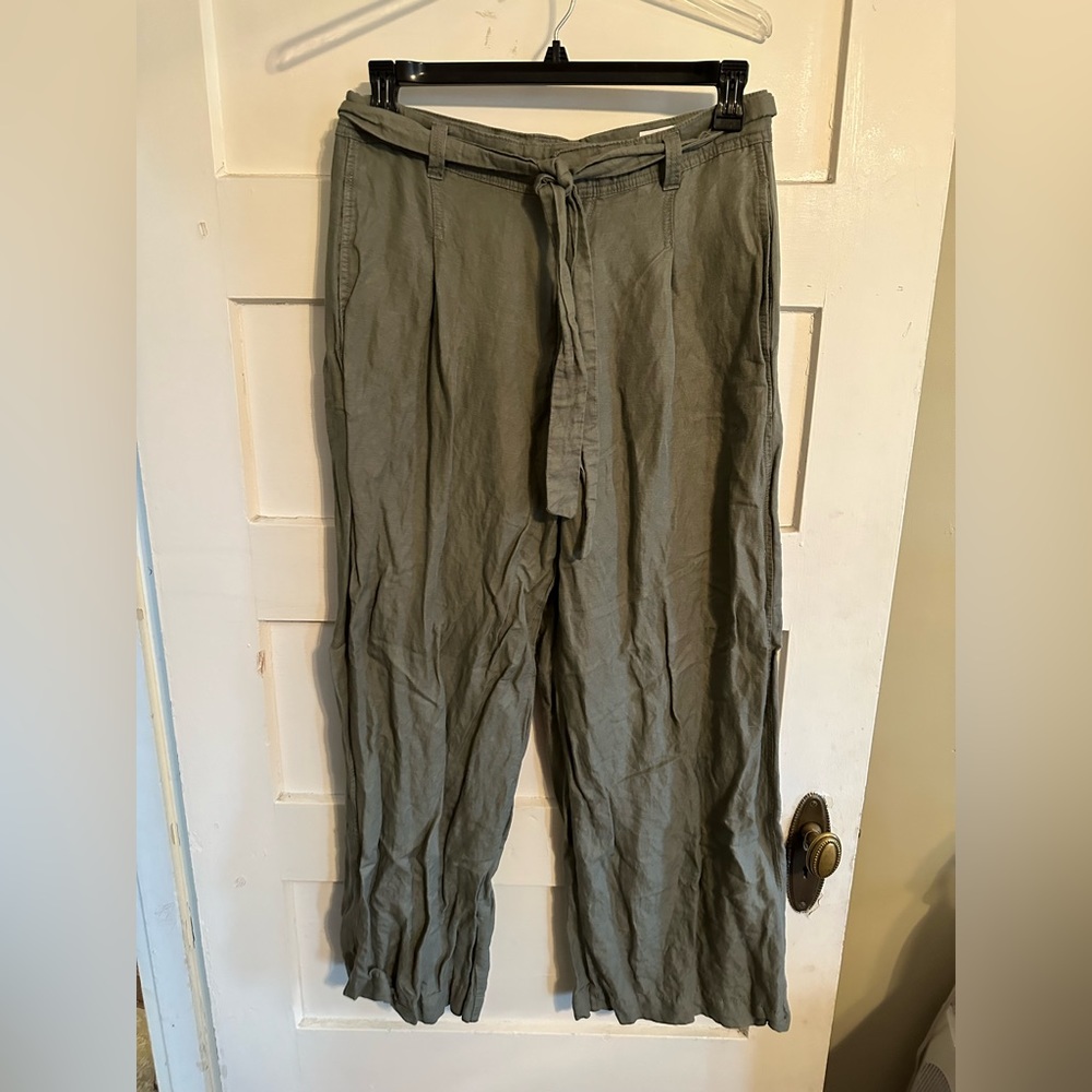 GAP High Rise Wide Leg Pants